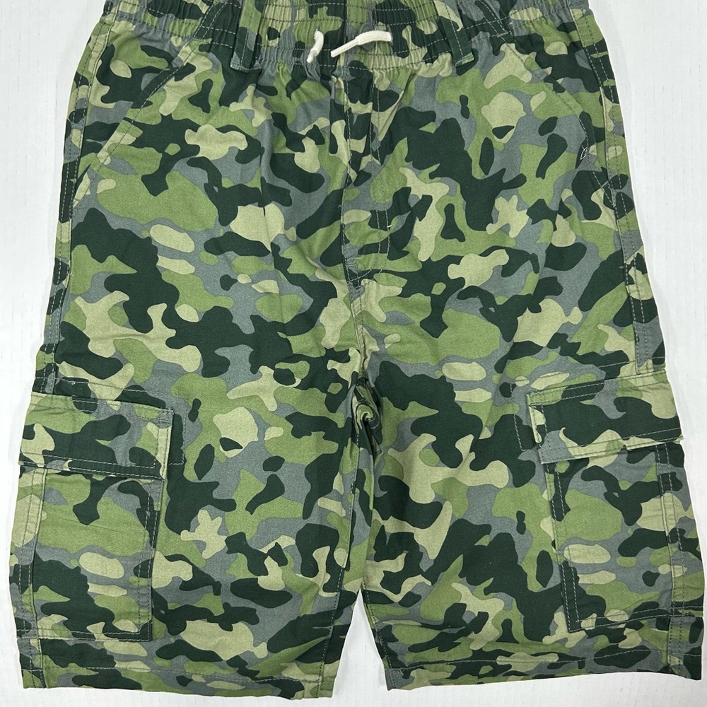 The Children’s Place Boys Camouflage Cargo Shorts New with Tags Sz 16